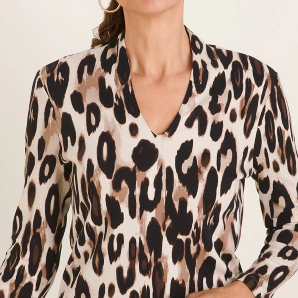 Sexy Animal-Print Tunic
